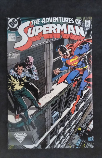 Adventures of Superman #448 1988 dc-comics Comic Book dc-comics Comic Book dc-comics Comic Book