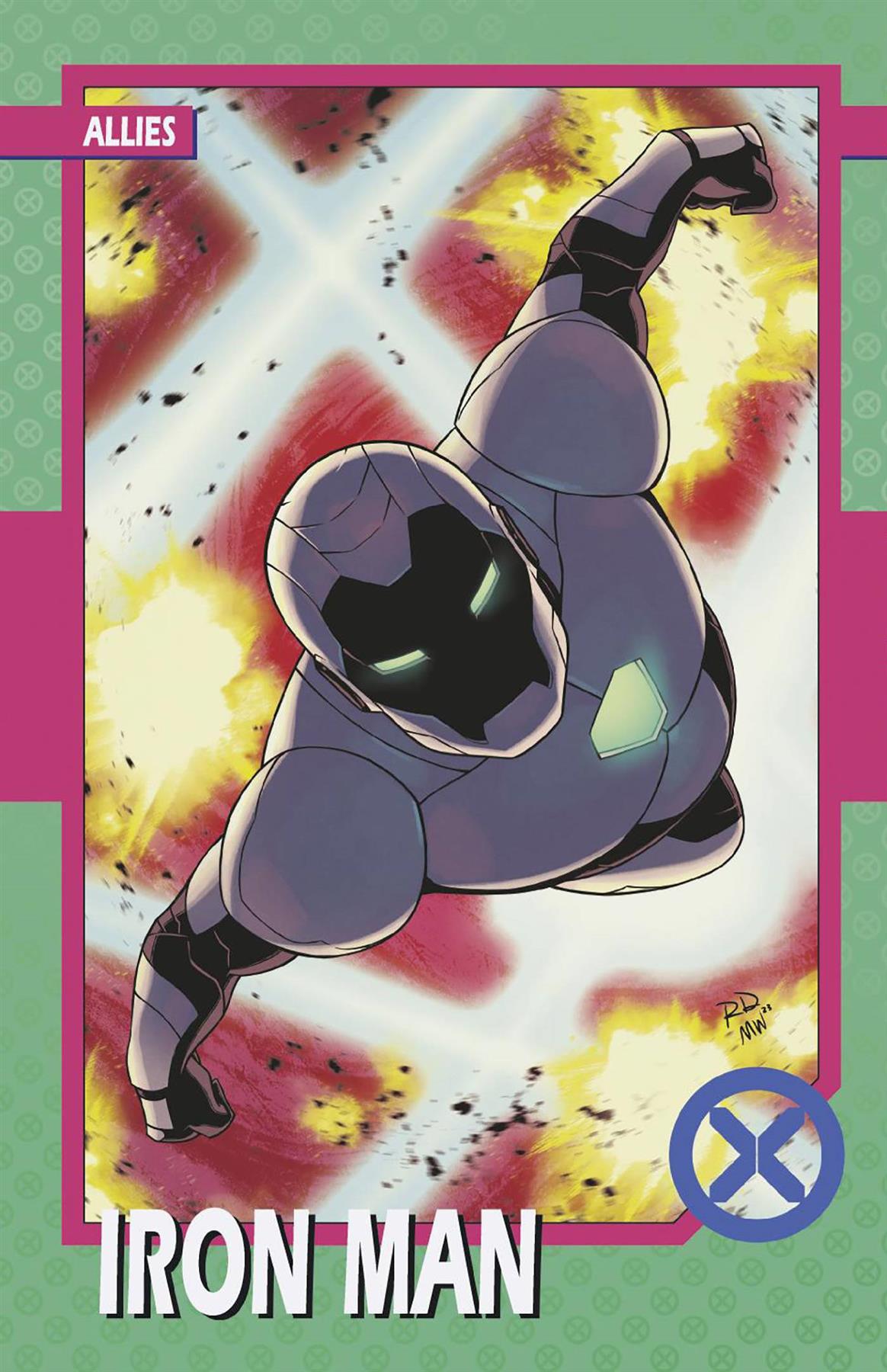 X-men #32 Russell Dauterman Trading Card Var (Russell Dauterman Trading Card Var) Marvel Prh Comic Book 2024