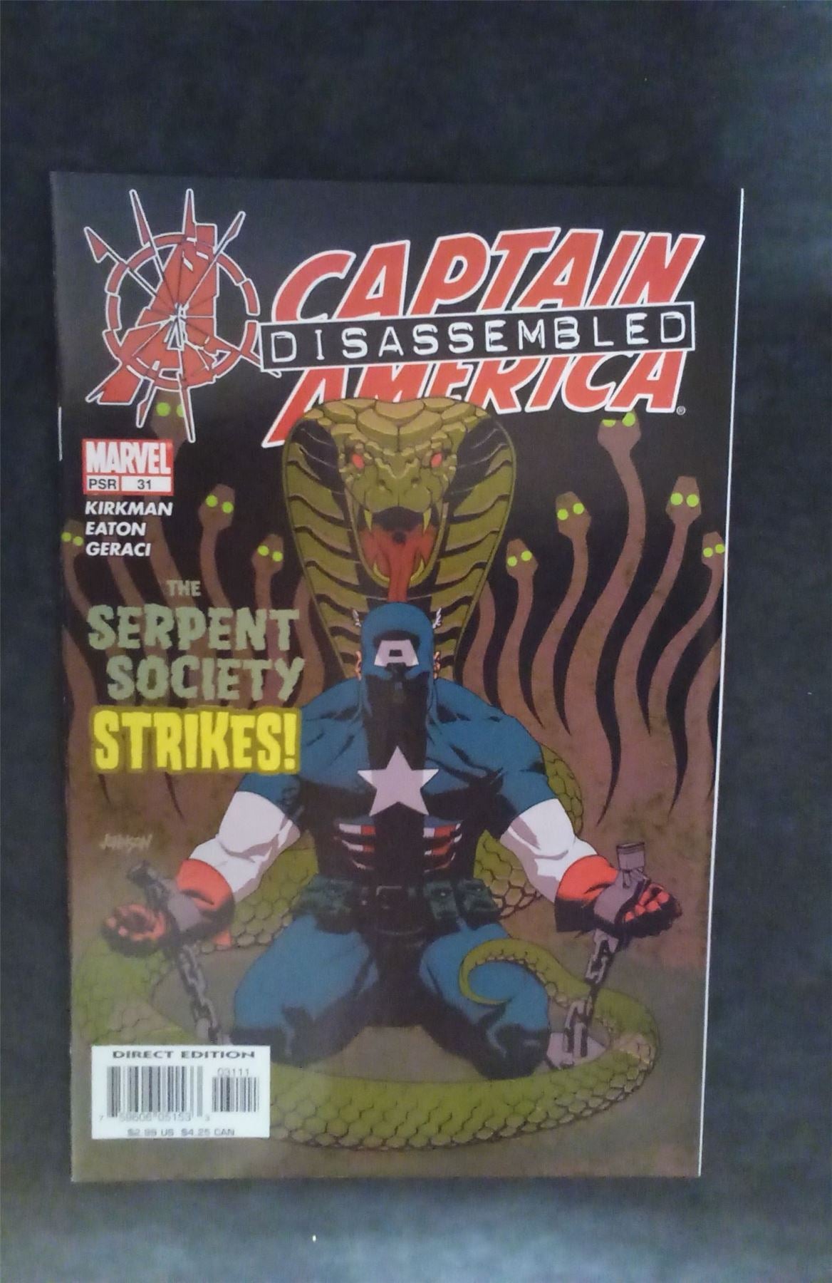 Captain America #31 2004 marvel-knights Comic Book