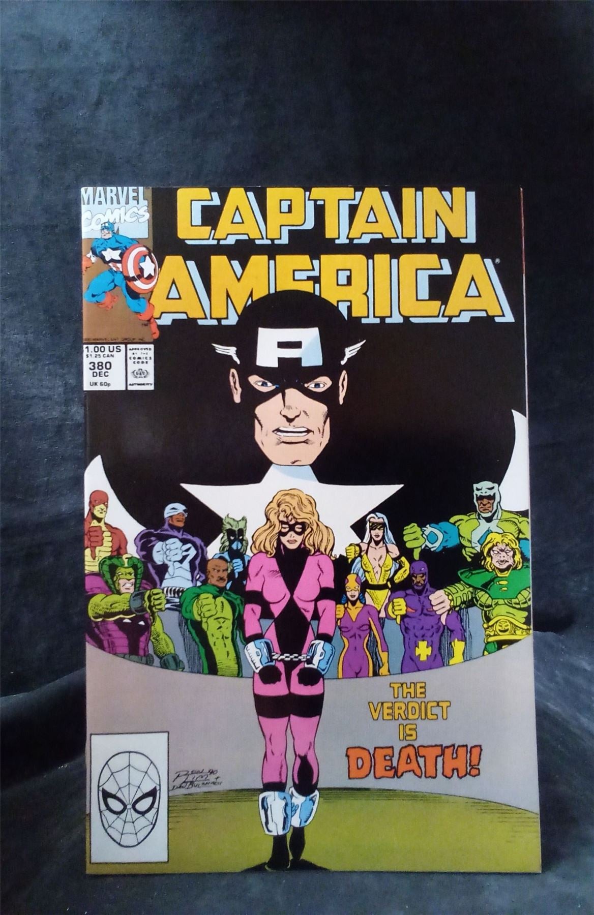 Captain America #380 1990 Marvel Comics Comic Book