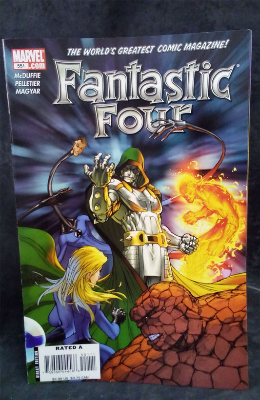 Fantastic Four #551 2008 Marvel Comics Comic Book