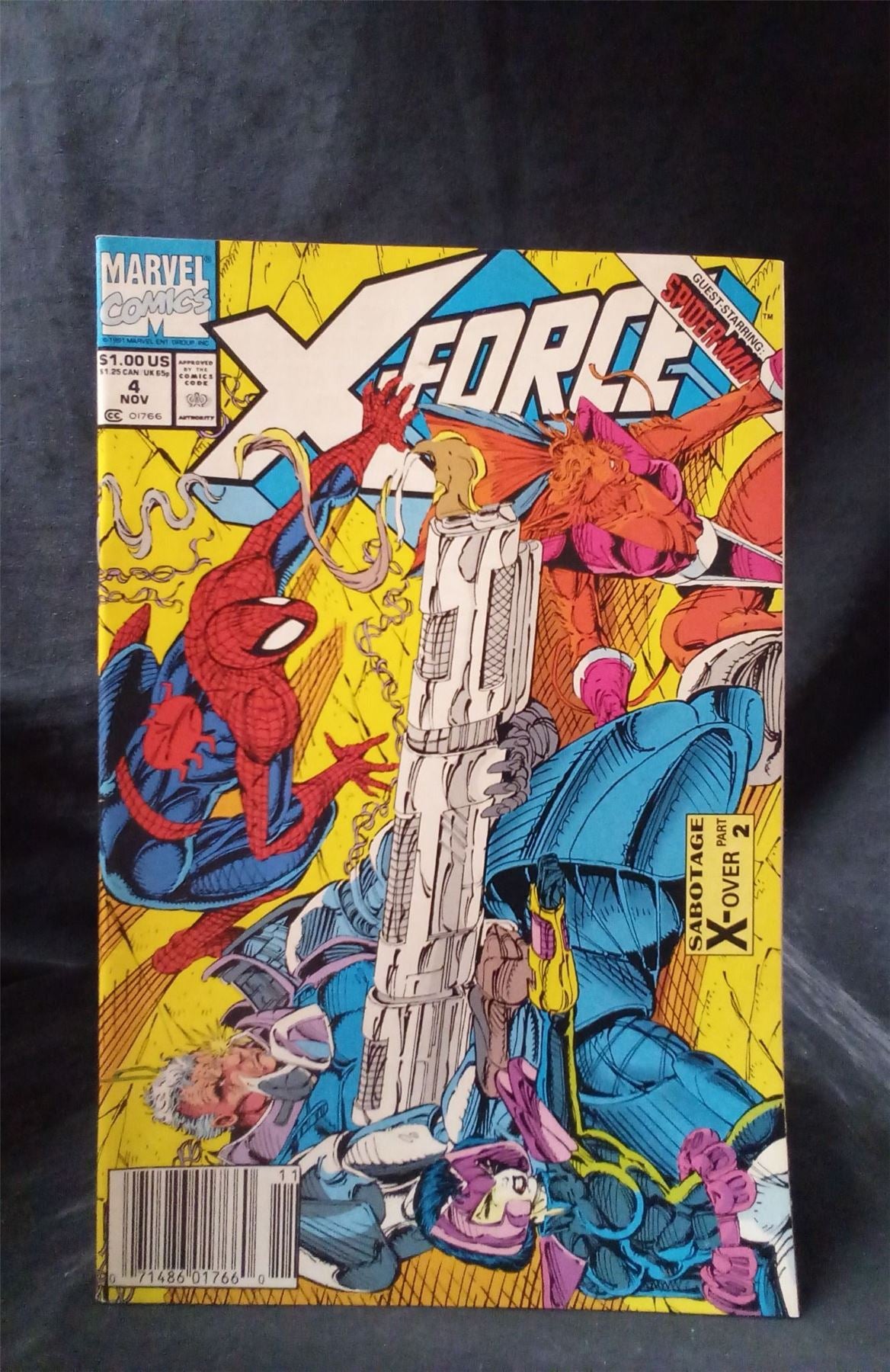 X-Force #4 1991 Marvel Comics Comic Book