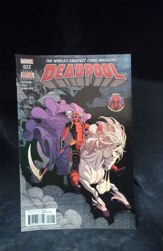 Deadpool #22 2017 Marvel Comics Comic Book