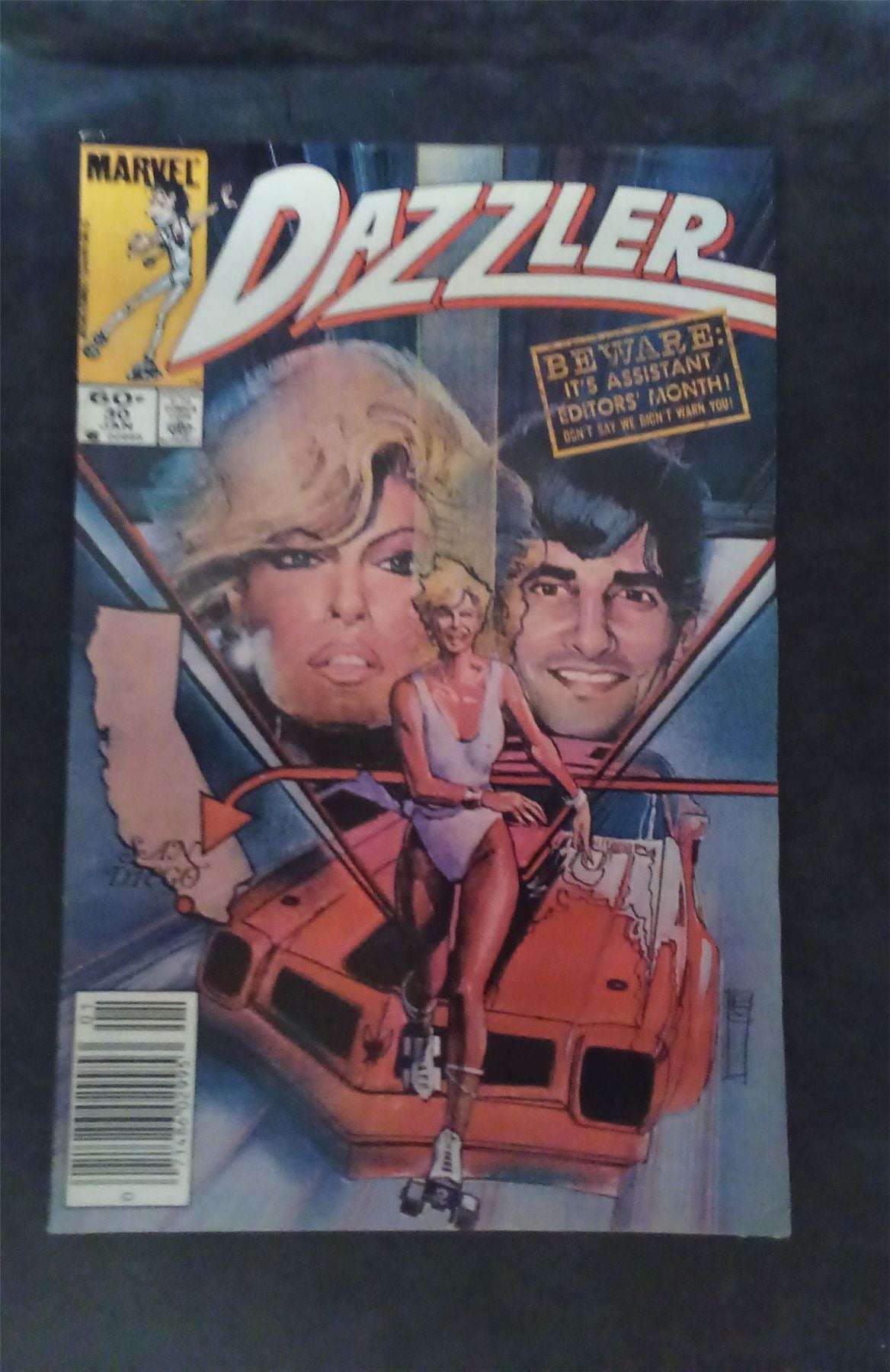 Dazzler #30 1984 marvel Comic Book