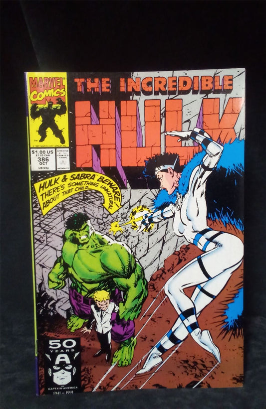 The Incredible Hulk #386 1991 Marvel Comic Book