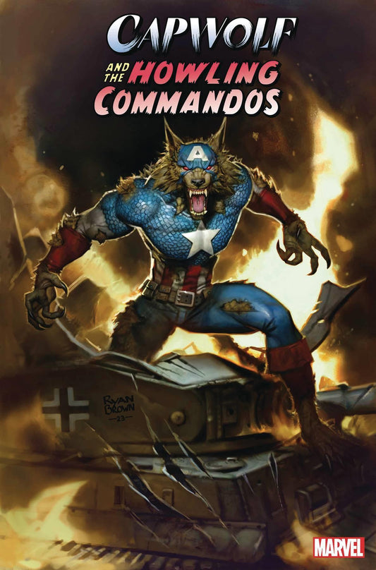 Capwolf Howling Commandos #1 () Marvel Prh Comic Book 2023