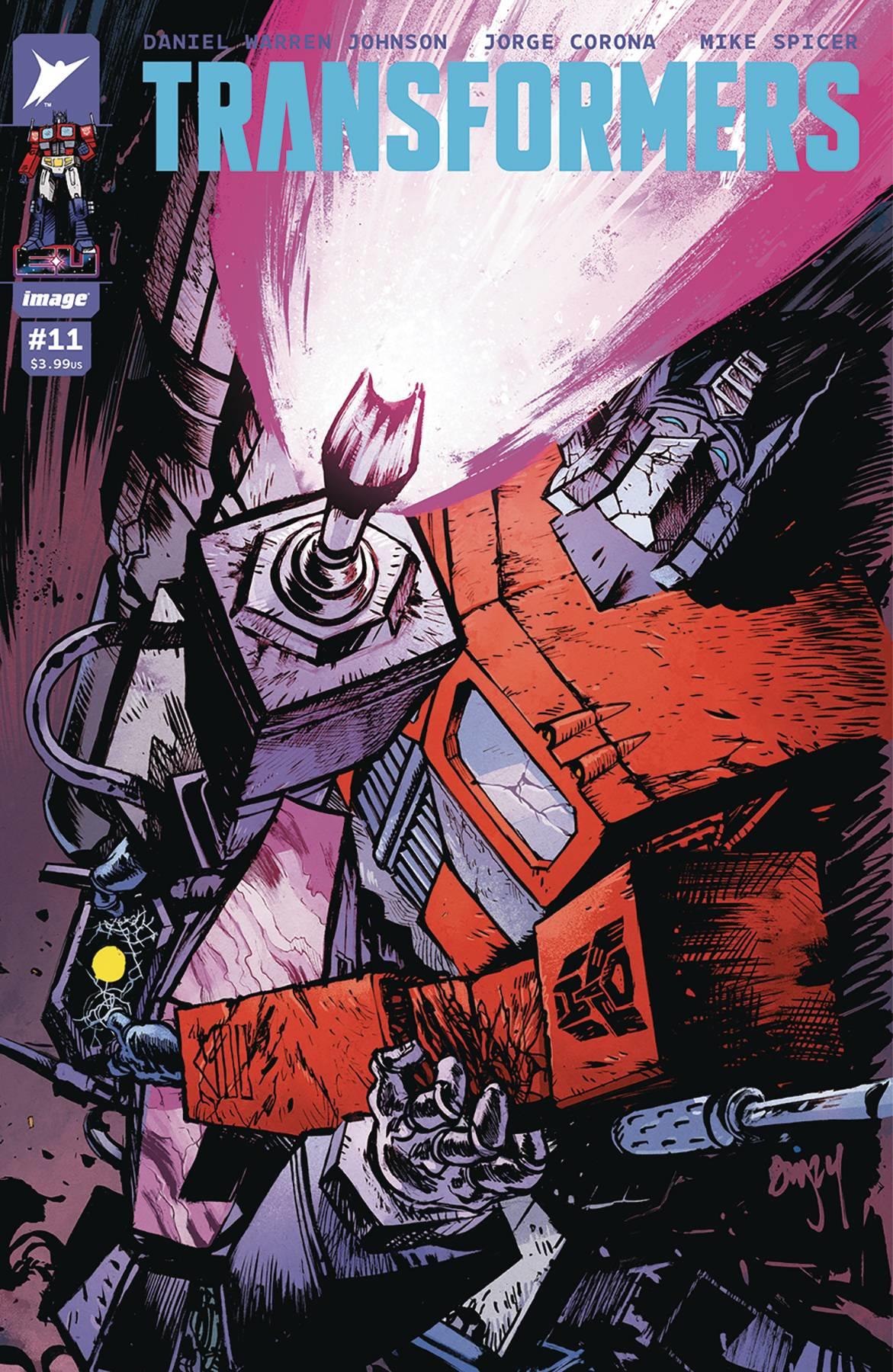 Transformers #11 Cvr A Johnson & Spicer Cvr A Johnson & Spicer Image Comic Book 2024
