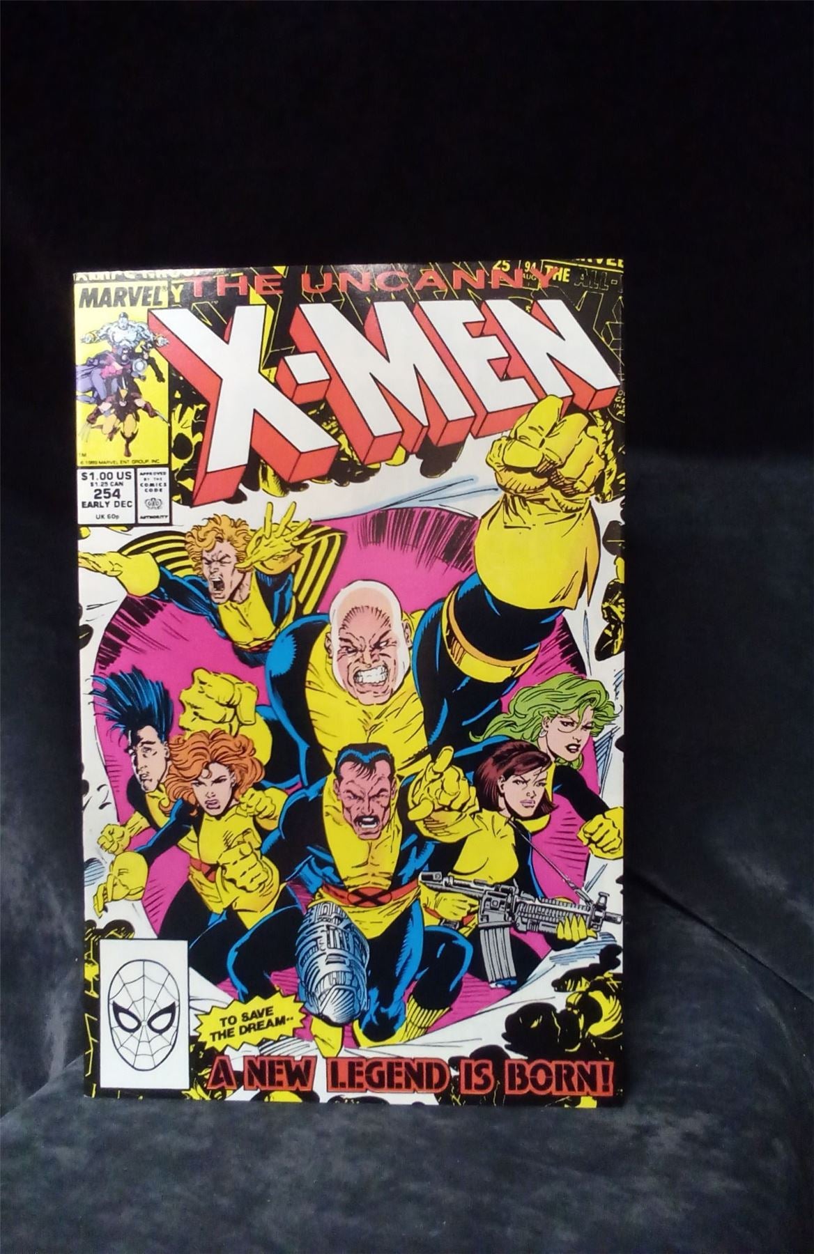 The Uncanny X-Men #254 1989 Marvel Comics Comic Book