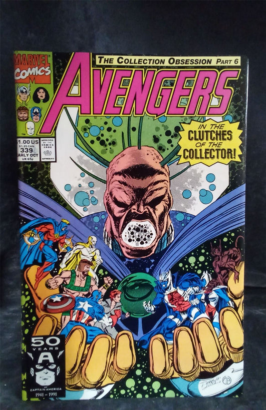 The Avengers #339 1991 Marvel Comics Comic Book