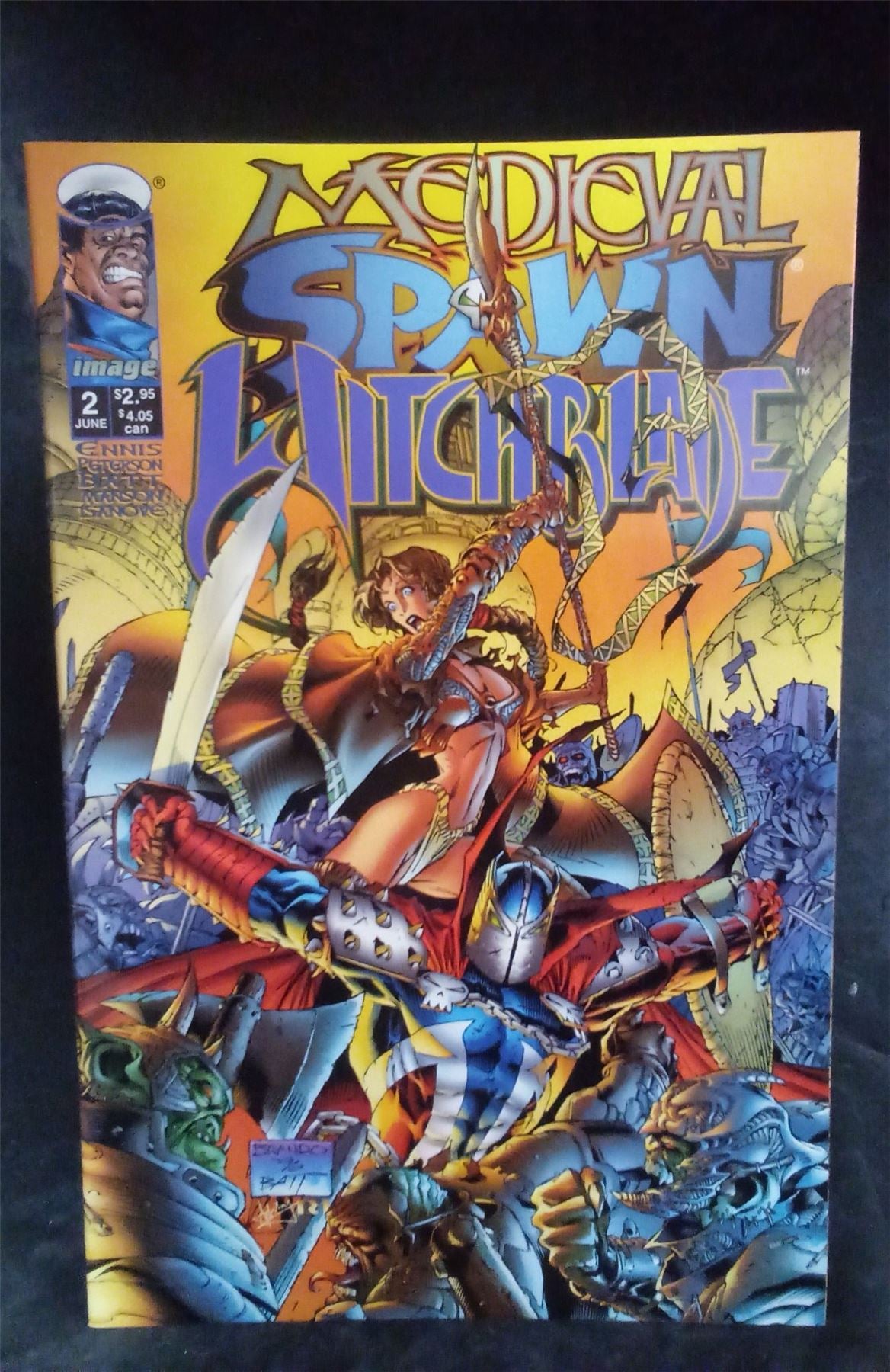 Medieval Spawn / Witchblade #2  1996 Image Comics Comic Book
