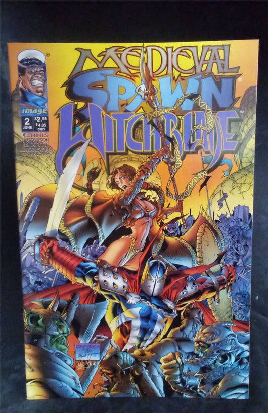 Medieval Spawn / Witchblade #2  1996 Image Comics Comic Book