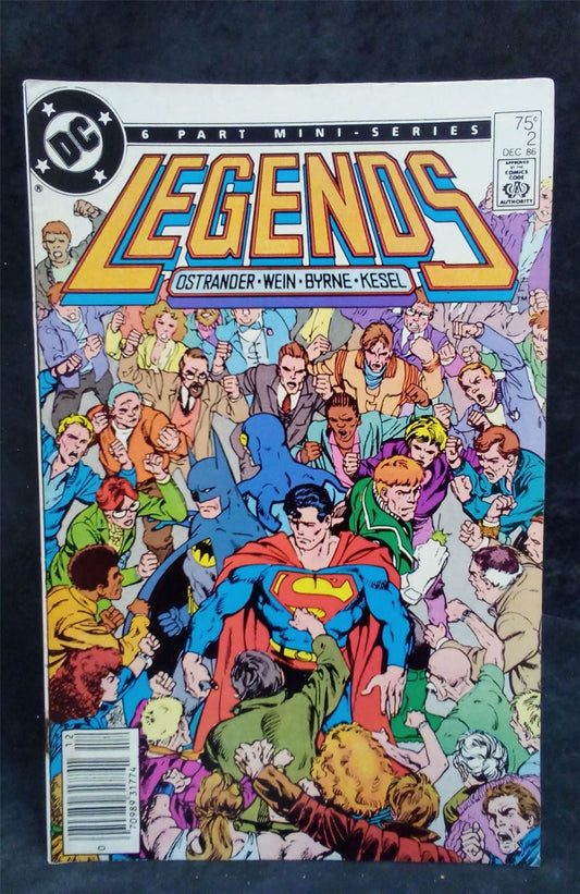 Legends #2 Newsstand Edition 1986 DC Comics Comic Book