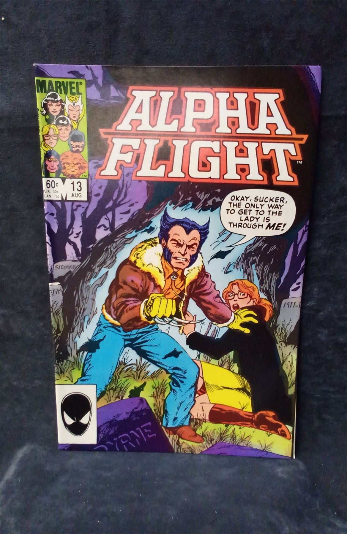 Alpha Flight #13 Direct Edition 1984 marvel Comic Book