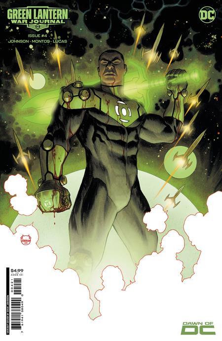Green Lantern War Journal #4 Cvr B Dave Johnson Card Stock Var DC Comics Comic Book