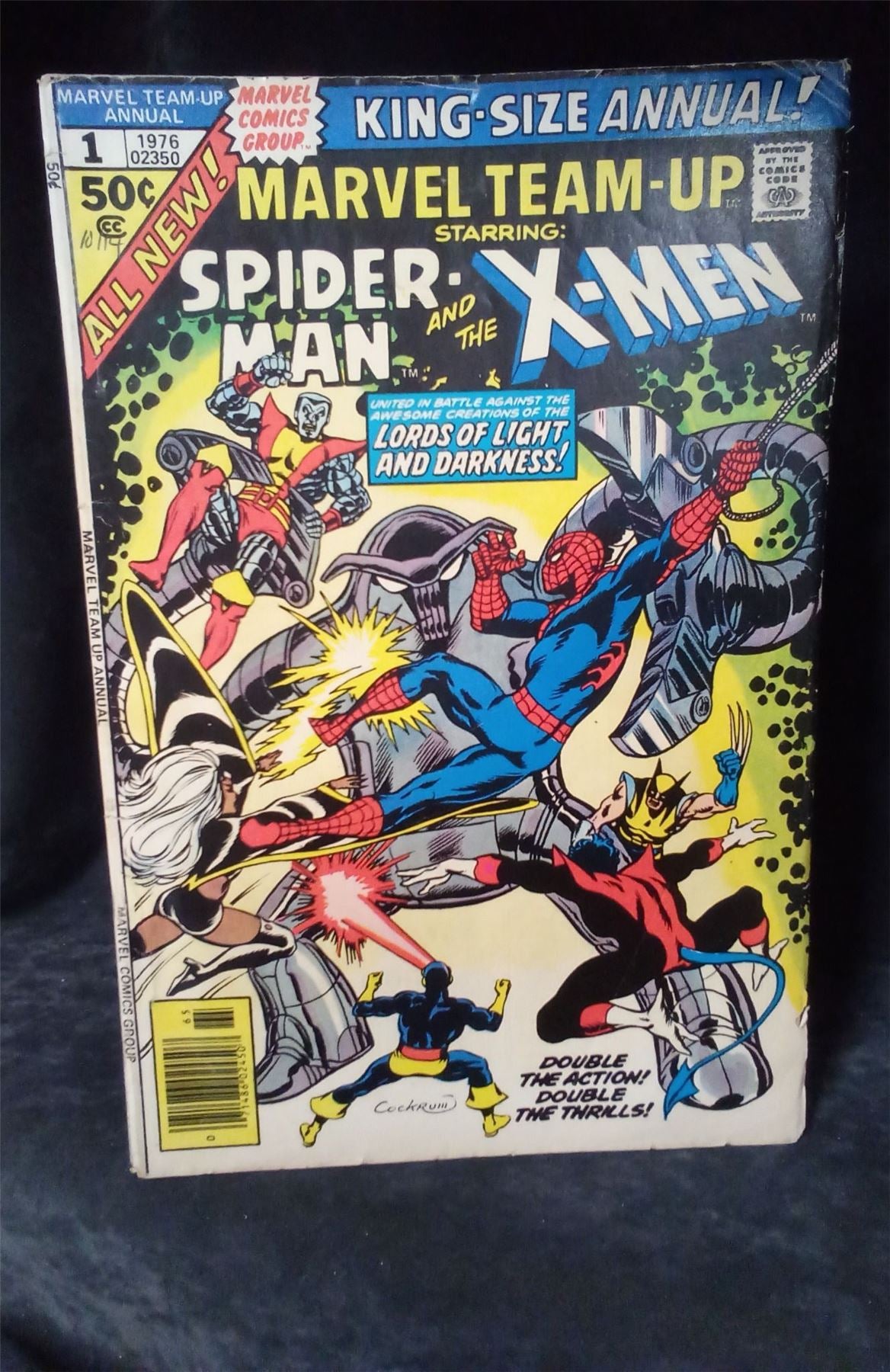 Marvel Comics Team-Up Annual #1 1976 Marvel Comics Comic Book