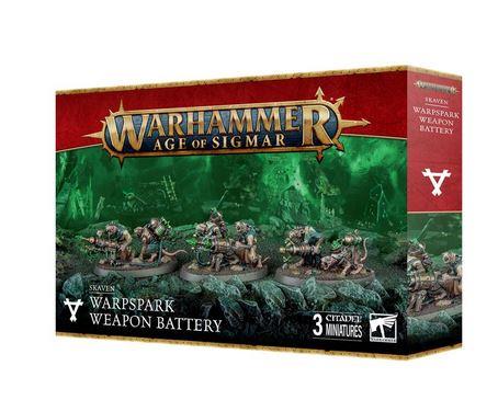 Warhammer Age of Sigmar- Skaven Warpspark Weapon Battery 90-45 by Games Workshop