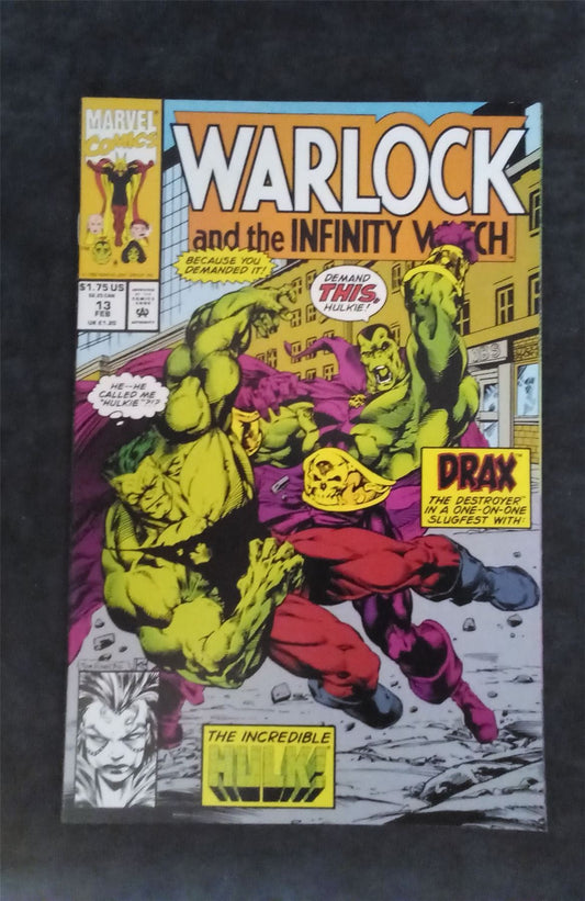 Warlock and the Infinity Watch #13 1993 marvel Comic Book