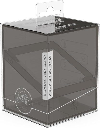 Ultimate Guard Deck Case - Boulder 100+ Clear - Onyx