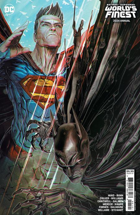 Batman Superman Worlds Finest 2024 Annual #1 (one Shot) Cvr B John Giang Card Stock Var DC Comics Comic Book