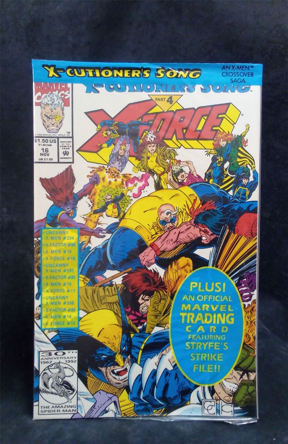 XForce #16 1992 Marvel Comics Comic Book