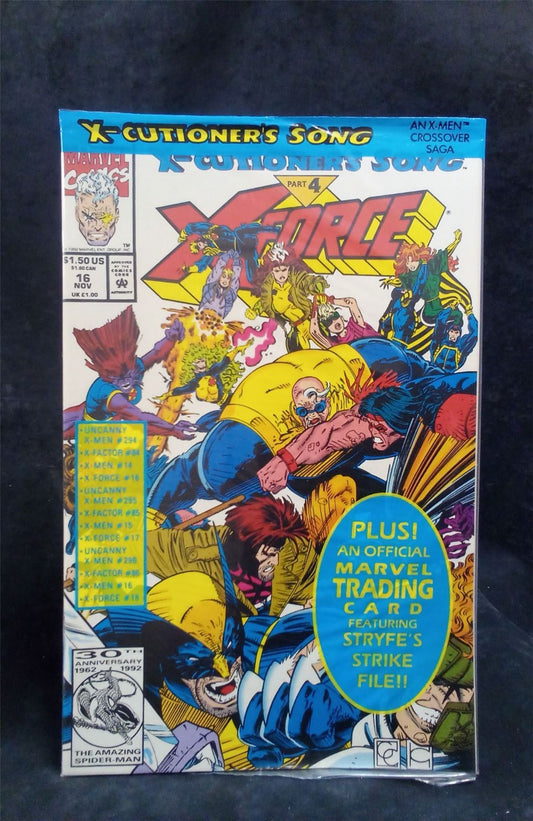 XForce #16 1992 Marvel Comics Comic Book