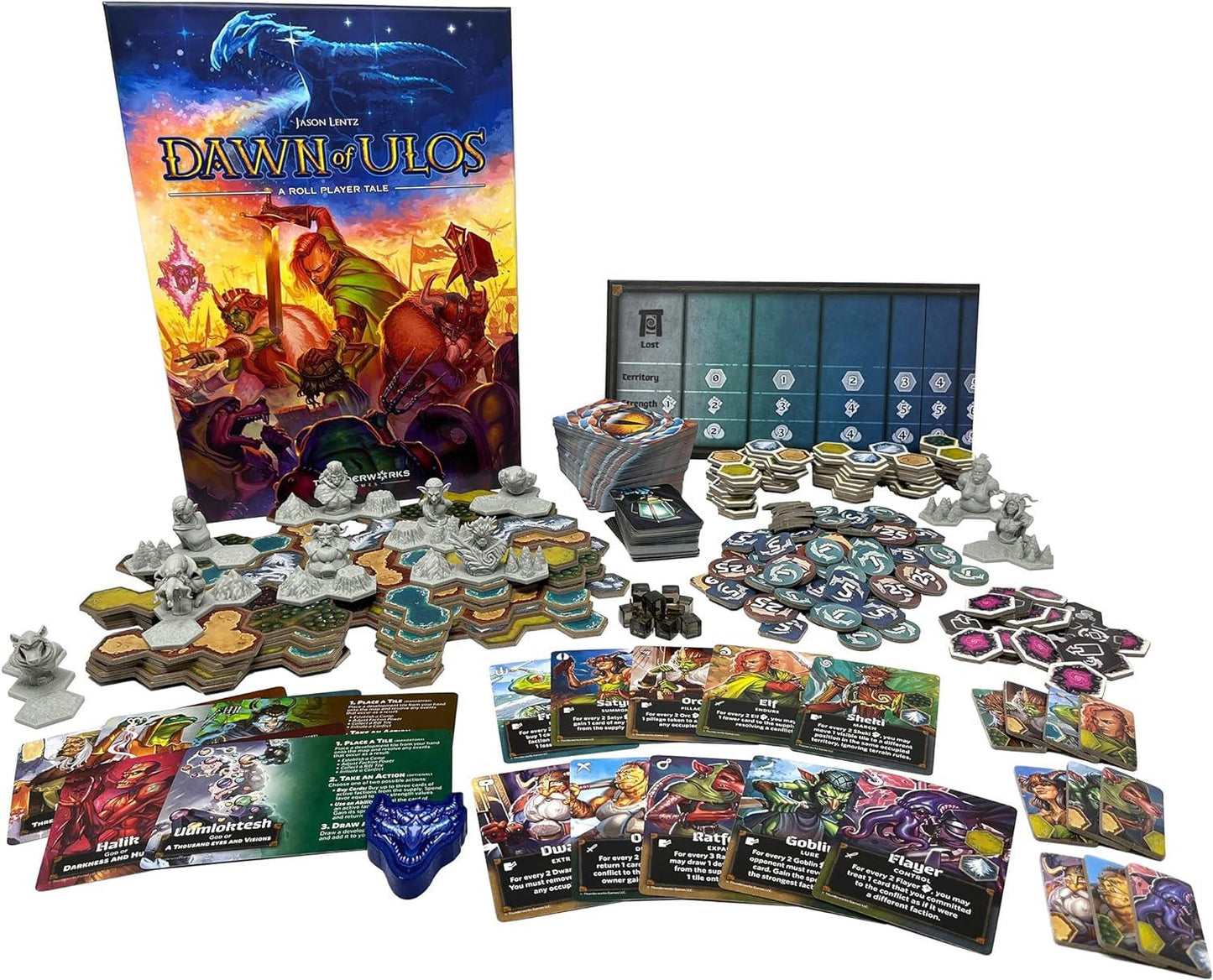 Dawn of Ulos Board Game by TW Games