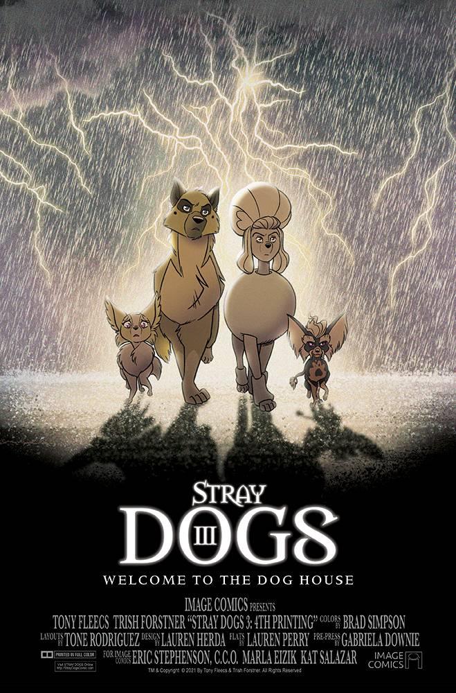 Stray Dogs #3 4th Ptg Image Comics Comic Book
