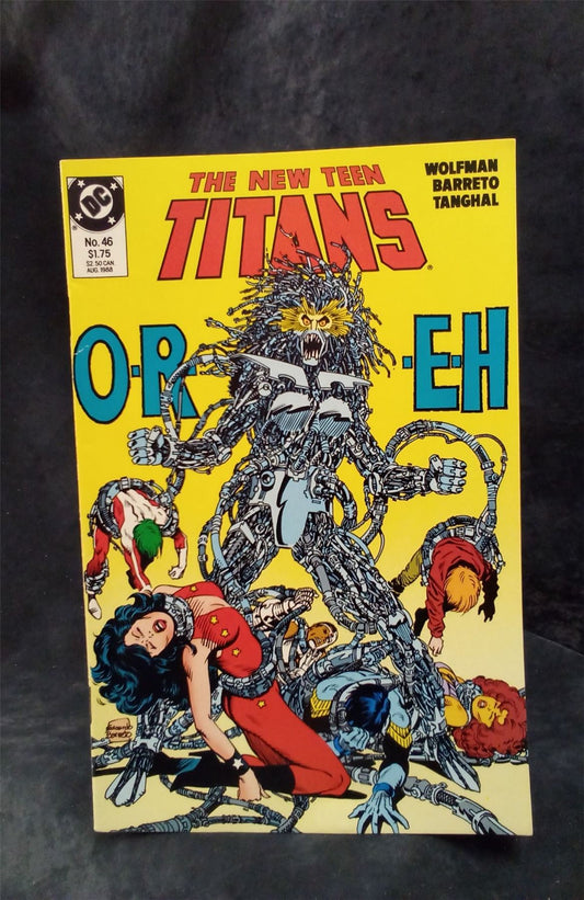 The New Teen Titans #46 1988 DC Comics Comic Book