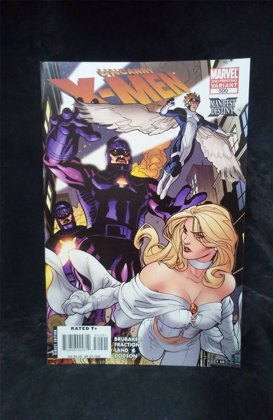 The Uncanny X-Men #500 Second Print Cover 2008 Marvel Comics Comic Book