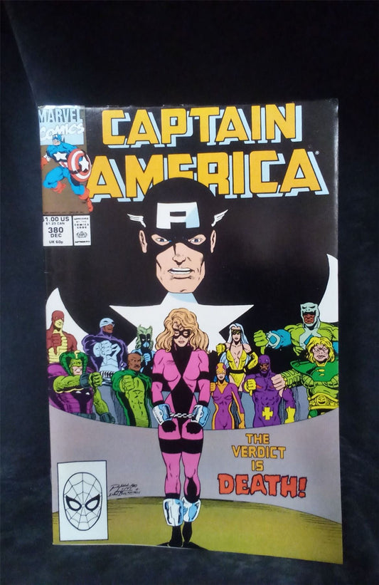 Captain America #380 1990 Marvel Comic Book