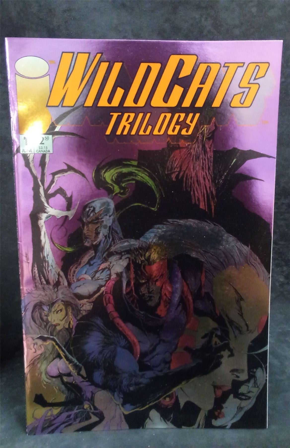 WildC.A.T.S Trilogy #1 Newsstand Edition 1993 image comics Comic Book