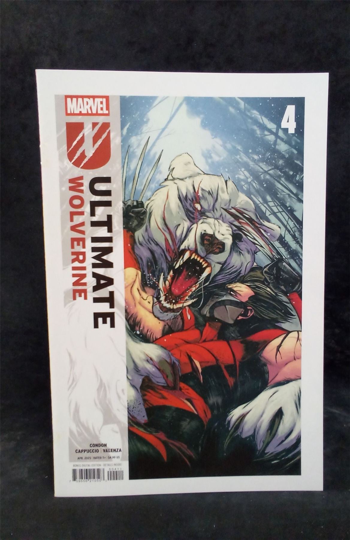 Ultimate Wolverine #4 2025 Marvel Comics Comic Book