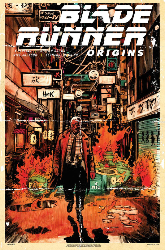 Blade Runner Origins #3 Cvr B Hack Titan Comics Comic Book
