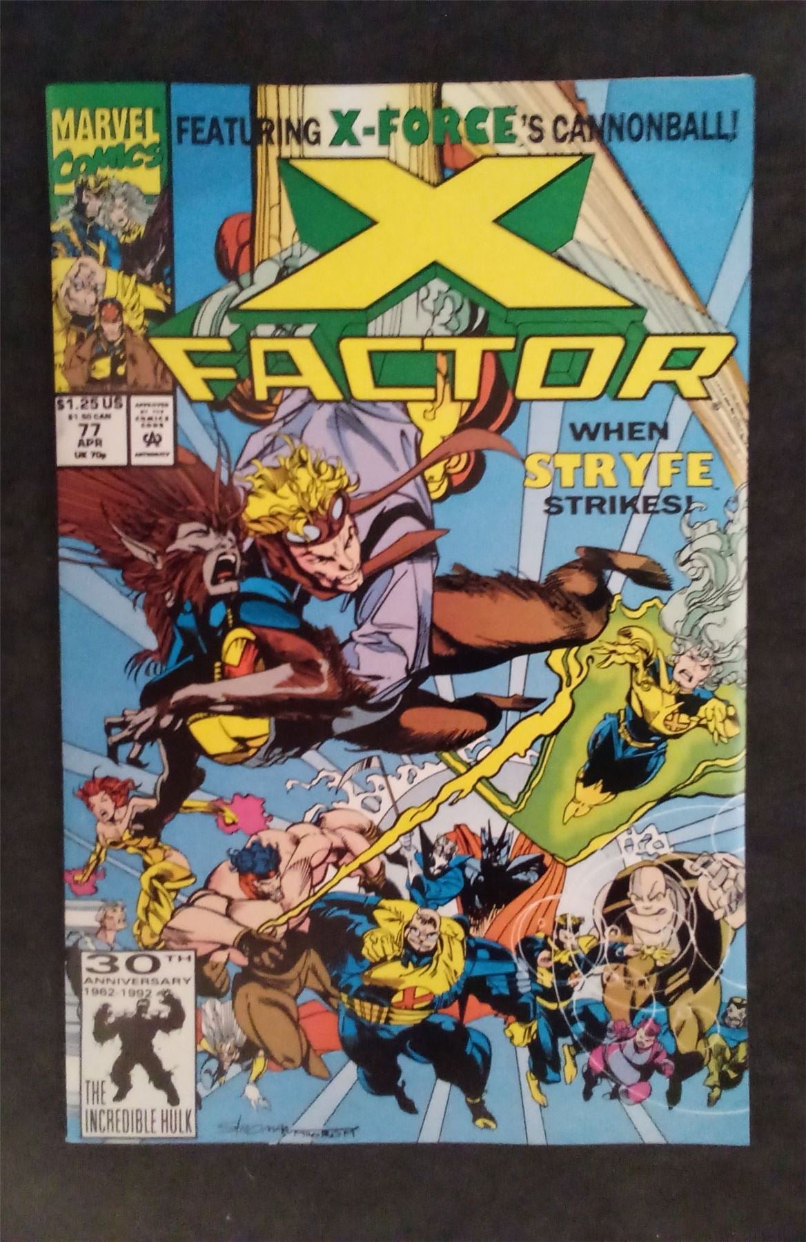 X-Factor #77 1992 marvel Comic Book