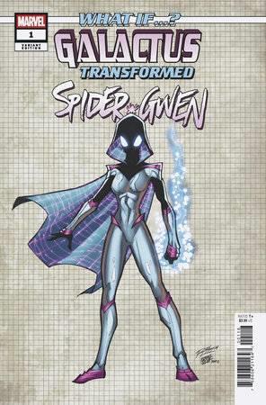What If Galactus Transformed Spider-gwen #1 10 Copy Incv Var  Marvel Prh Comic Book 2025