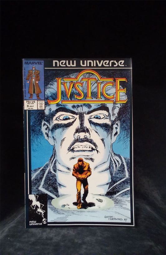 Justice #9 1987 Marvel Comics Comic Book