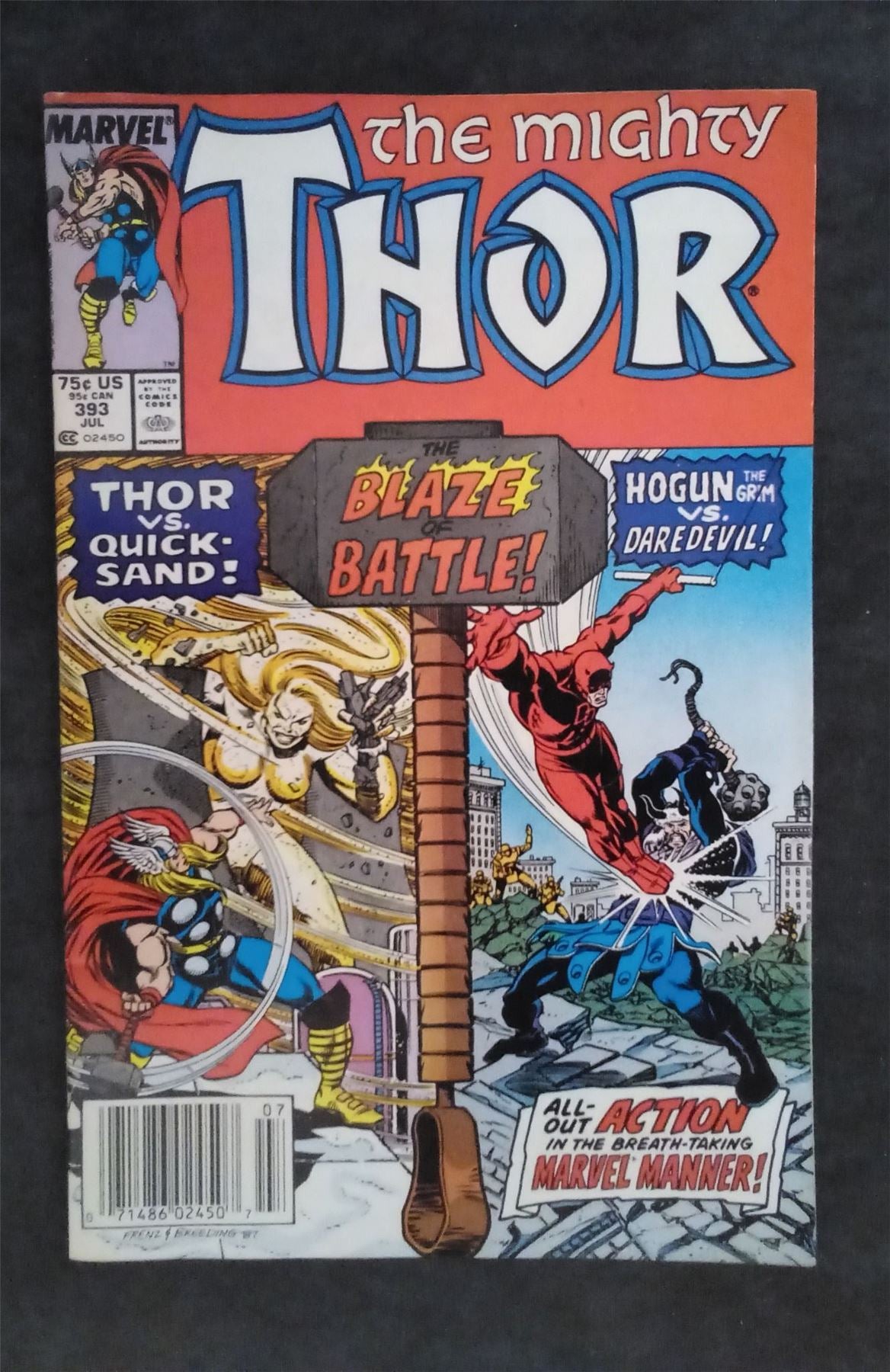 Thor #393 1988 marvel Comic Book