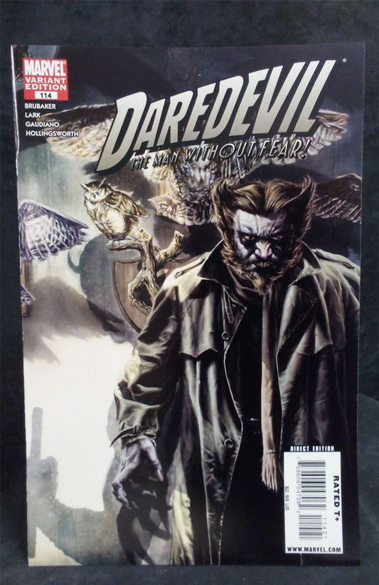 Daredevil #114 Owl Cover 2009 Marvel Comics Comic Book