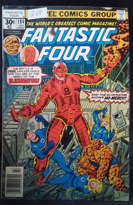 Fantastic Four #184 1977 Marvel Comics Comic Book