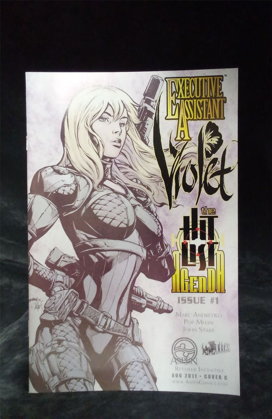 Executive Assistant Violet #1 Cover C 2011 Aspen Comic Book