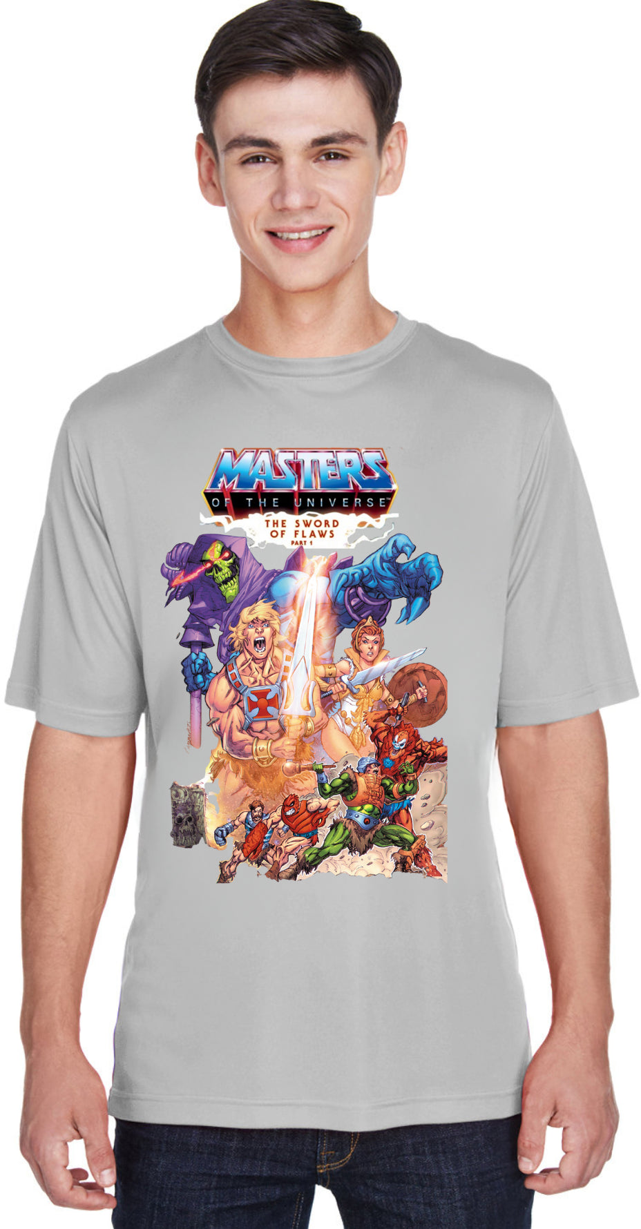 He-Man and the Masters of the Universe #1 The Sword of Flaws Part 1 JAF Exclusive Campana Dark Horse Graphic Tee - 120 pc Puzzle & Comic