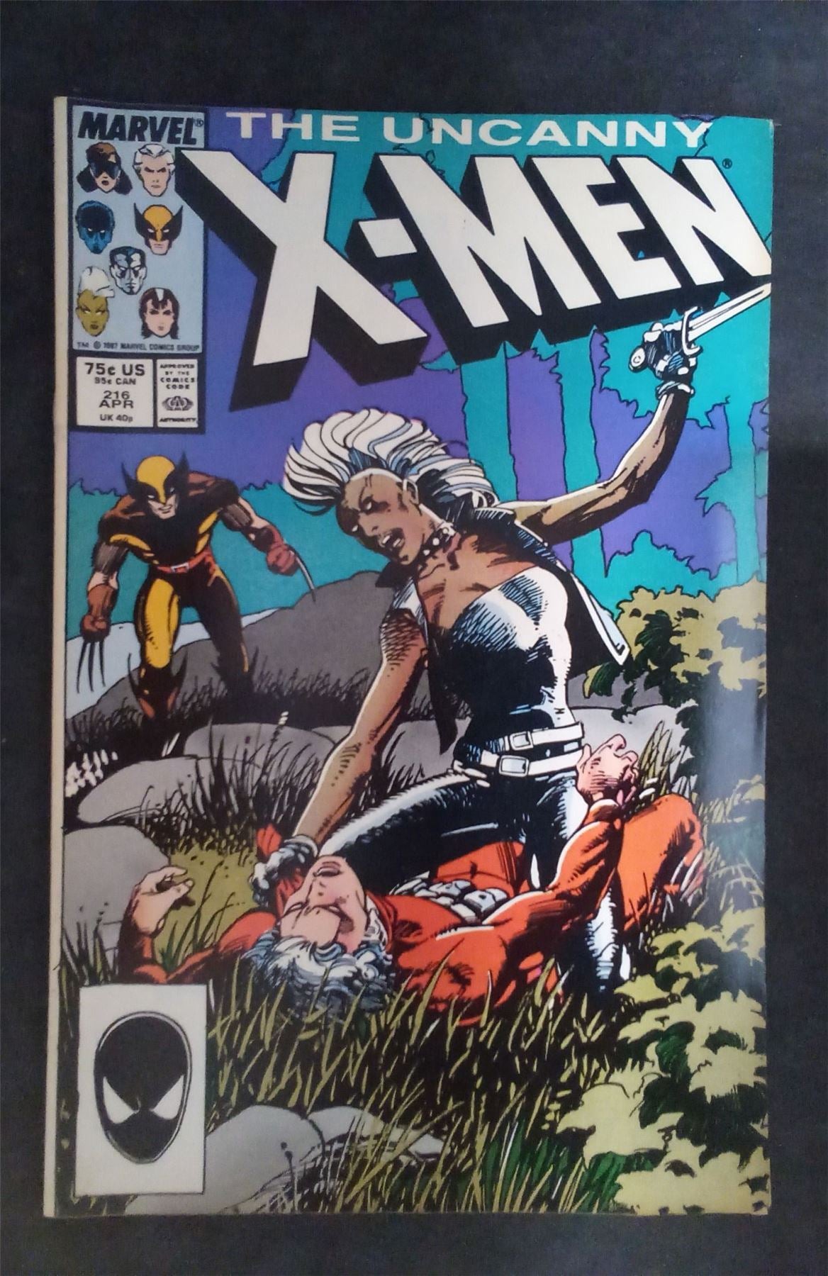 The Uncanny X-Men #216 1987 Marvel Comics Comic Book