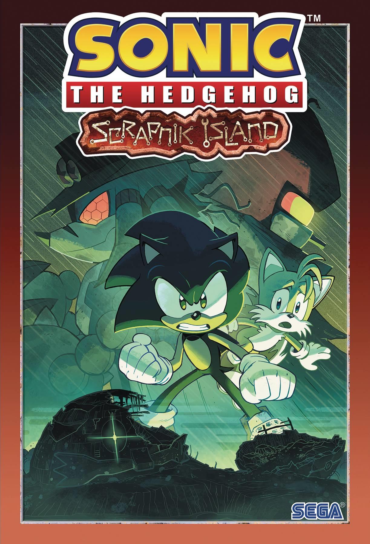 Sonic The Hedgehog Scrapnik Island Tp Idw-prh Comic Book