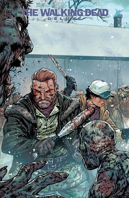 Walking Dead Deluxe #79 Cvr C Santolouco Var (mr) Image Comics Comic Book