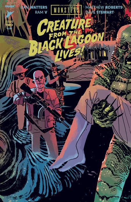 Universal Monsters Creature From The Black Lagoon Lives #2 (of 4) Cvr C Inc 1:10 Dani Var Image Comics Comic Book