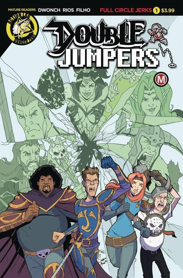 Double Jumpers Full Circle Jerks #1 Cvr A Rios Action Lab - Danger Zone Com... not-specified Comic Book