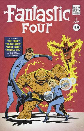 Fantastic Four #1 Leonardo Romero Retro Vision Var Marvel Prh Comic Book 2025