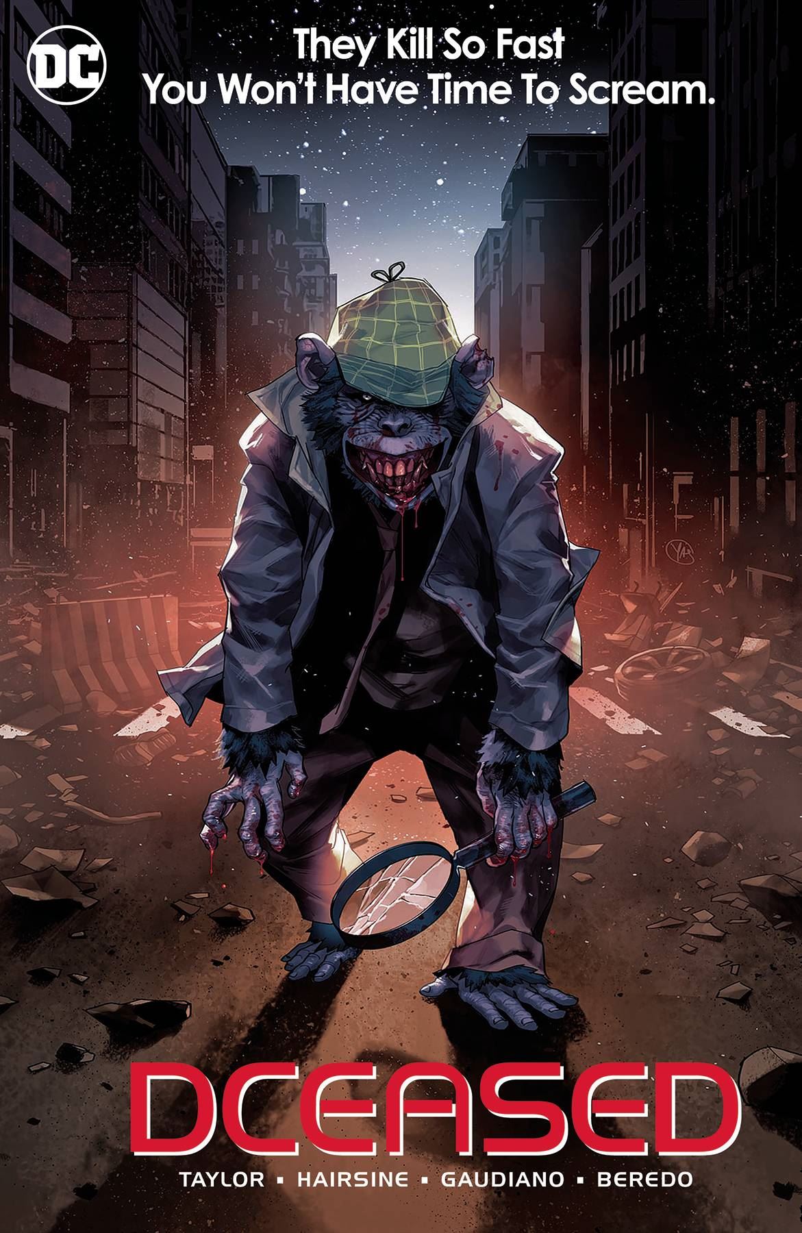 Dceased #6 (Card Stock Horror Var Ed) DC Comics Comic Book