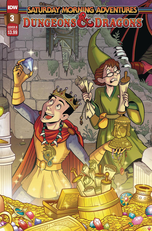 Dungeons & Dragons Saturday Morning Adv #3 Cvr B Hickey Idw-prh Comic Book