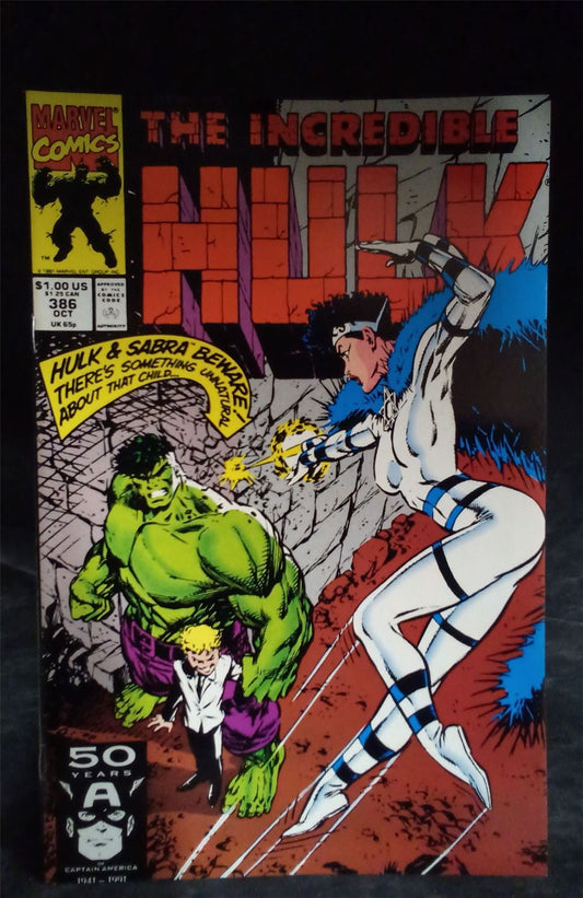 The Incredible Hulk #386 1991 Marvel Comic Book